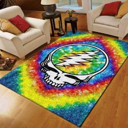Grateful Dead Area Rug Living Room Rug Home Decor Music Floor Decor Rb7A8E7E7003