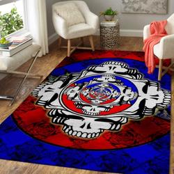 Grateful Dead Area Rug Living Room Rug Home Decor Music Ofd 1910132