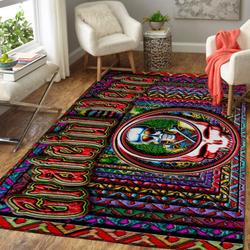 Grateful Dead Area Rug Living Room Rug Home Decor Music Ofd 1910136