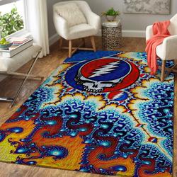 Grateful Dead Area Rug Living Room Rug Home Decor Music Ofd 1910139