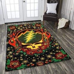 Grateful Dead Area Rug Living Room Rug Home Decor Music Ofd 1911012