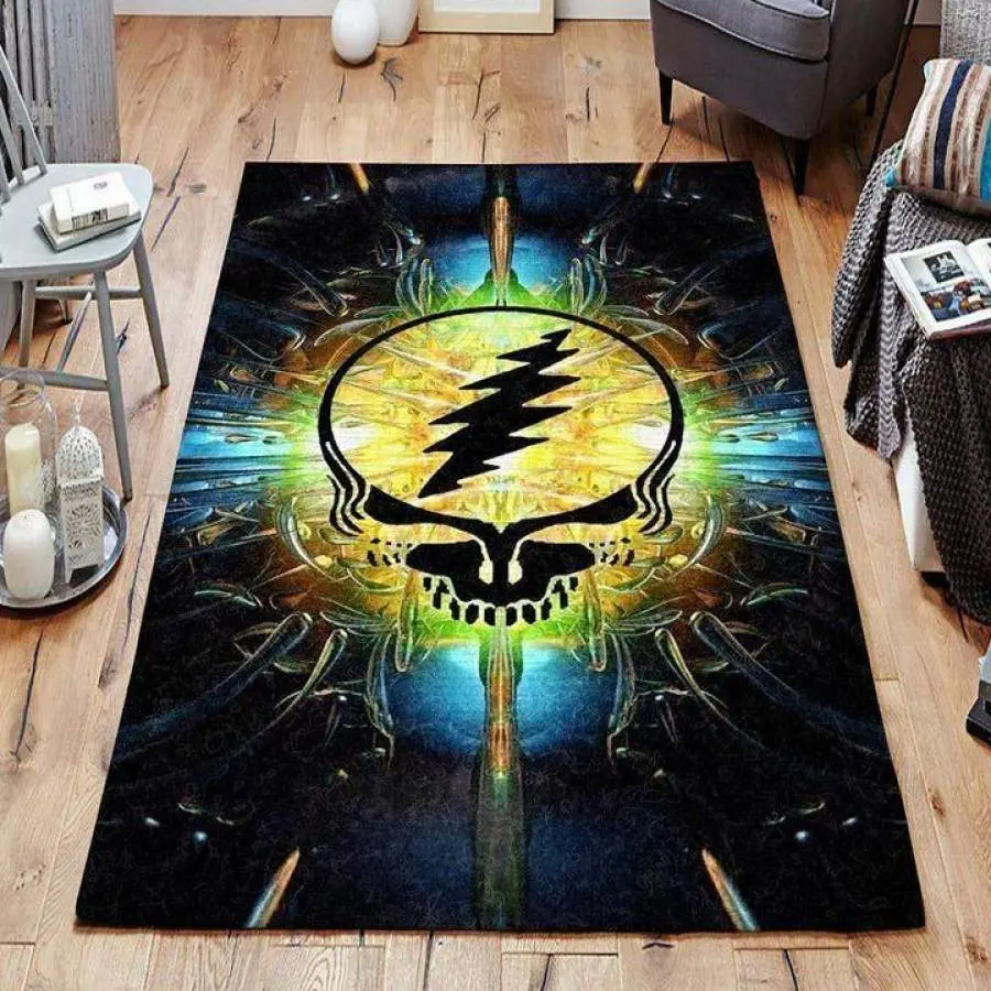 Grateful Dead Area Rug Living Room Rug Home Decor Music Ofd 19110124