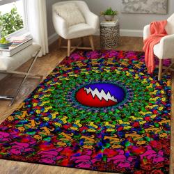 Grateful Dead Area Rug Music Ofd 1910134 Area Rug Living Room Carpet Rug Regtangle Carpet Floor Decor Home Decor