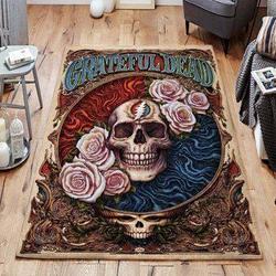 Grateful Dead Area Rug Music Ofd 191101 Area Rug Living Room Carpet Rug Regtangle Carpet Floor Decor Home Decor
