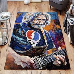 Grateful Dead Area Rug Music Rug Regtangle Carpet Floor Decor Home Decor V1806