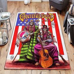Grateful Dead Band Area Rug Music Fans Home Decor Homebeautyus Area Rug Living Room Carpet Rug Regtangle Carpet Floor Decor Home Decor