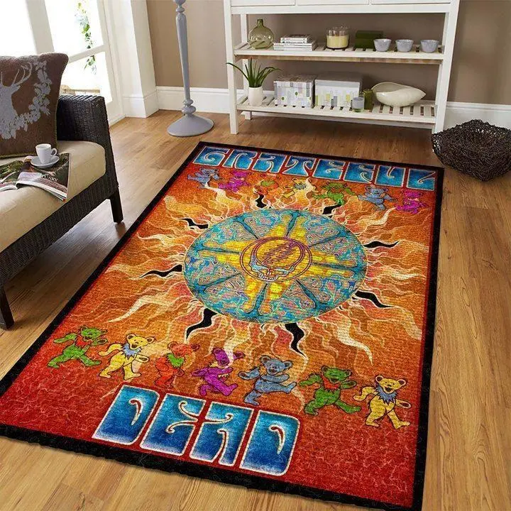 Grateful Dead Rug Rug Regtangle Carpet Floor Decor Home Decor V6722