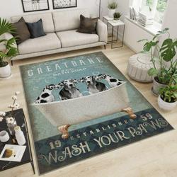 Great Dane Area Rug Living Room Rug Home Decor Home Decor Bedroom Living Room Decor