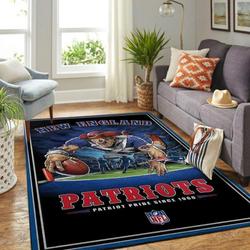 NFL New England Patriots Home Decor Team Logo Carpet Rug Living Room 1910071