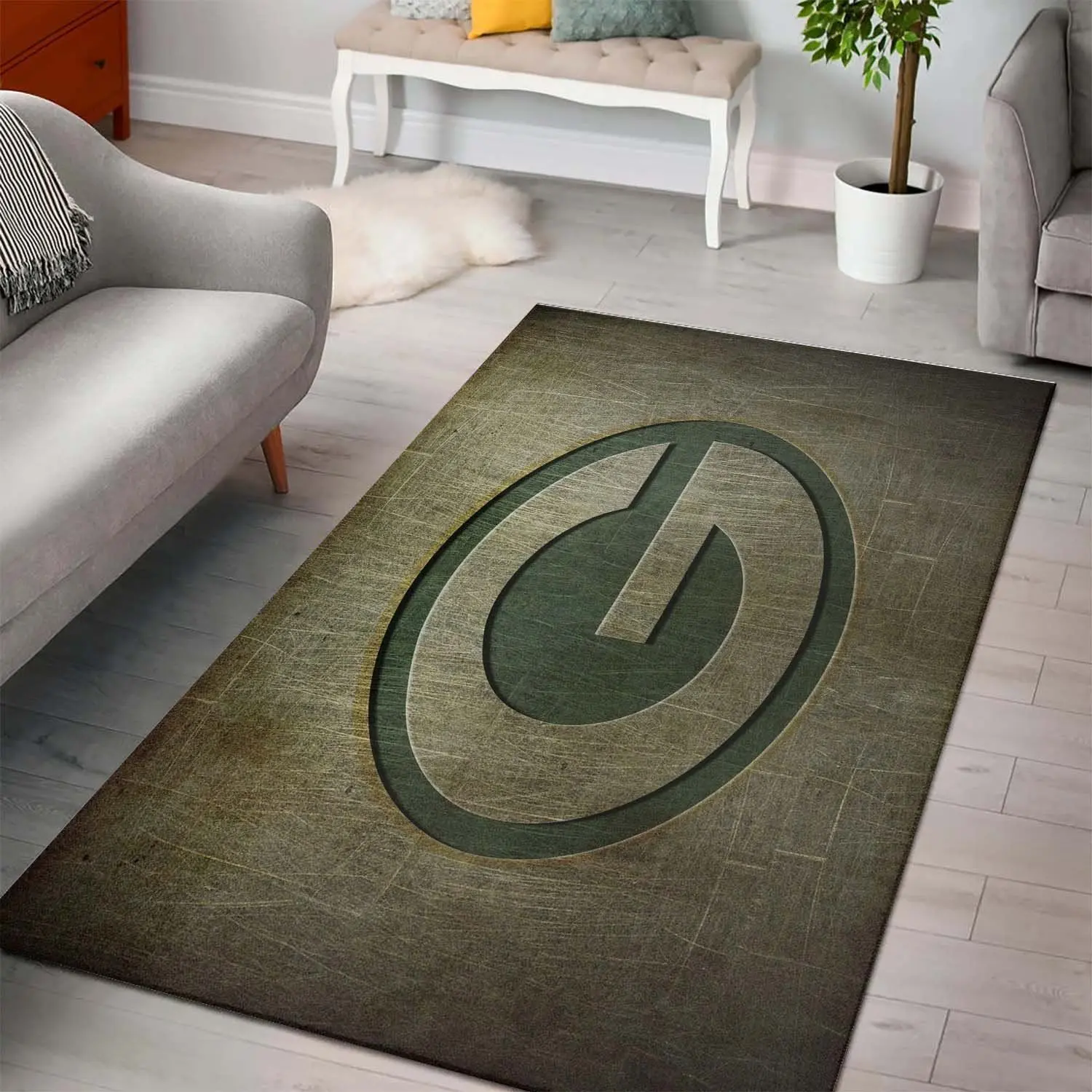 Green Bay PackersNfl Football Carpet Living Room Rug Regtangle Carpet V1498