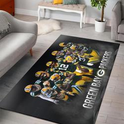 Green Bay Packers Nfl Football Carpet Living Room Rug Regtangle Carpet V1502