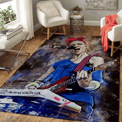 Grimes Music World Art For Fans Area Rug Living Room Carpet Rug Regtangle Carpet Floor Decor Home Decor
