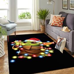 Grinch And Jack Skellington Area Rug Living Room Rug Home Decor Christmas Movie Home Decor
