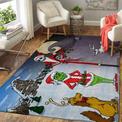 Grinch Christmas Area Rug Living Room Rug Home Decor Home Decor Bedroom Living Room Decor