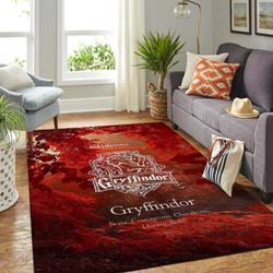 Gryffindor Harry Potter Area Rug Living Room Rug Home Decor Floor Decor Rcdd81F30806