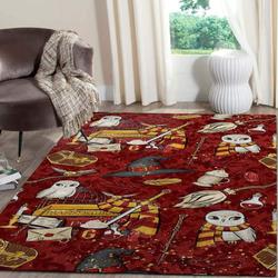 Gryffindor Harry Potter Area Rug Living Room Rug Home Decor Floor Decor Rcdd81F31749