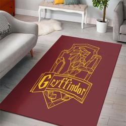 Gryffindor Harry Potter Movies Collection Area Rugs Living Room Carpet
