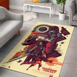 Guardians Of The Galaxy Marvel Movies Area Rugs Living Room Carpet Rug Regtangle Carpet Floor Decor Home Decor