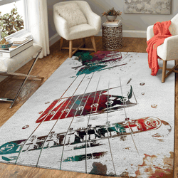 Guitar 13 Music Art For Fans Area Rug Living Room Carpet Rug Regtangle Carpet Floor Decor Home Decor