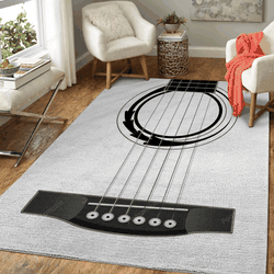 Guitar Front Music Art For Fans Area Rug Living Room Carpet Rug Regtangle Carpet Floor Decor Home Decor