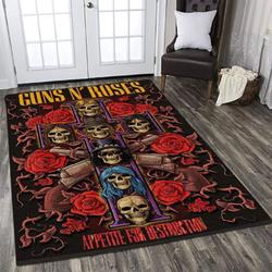 Guns N Roses Area Rug Living Room Rug Home Decor /Music Floor Decor 190911