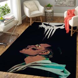 Hanukkah Balloon Print Pattern Area Rug Living Room Rug Home Decor