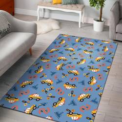 Hanukkah Print Pattern Area Rug Living Room Rug Home Decor