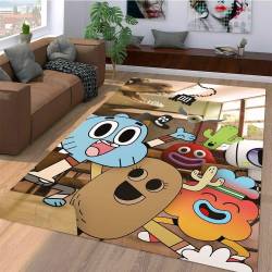 Happiness The Amazing World Of Gimball Area Rugs Living Room Carpet Christmas Gift Rug Regtangle Carpet Floor Decor Home Decor