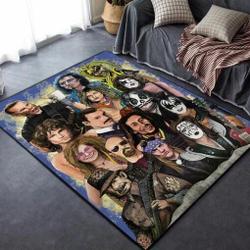 Hard Rock & Heavy Metal Area Rug Music Ofd 021122 Area Rug Living Room Carpet Rug Regtangle Carpet Floor Decor Home Decor