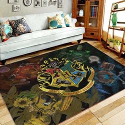 Harry Potter Area Rug Living Room Rug Home Decor Geeky Carpet Floor Decor