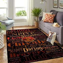 Harry Potter Area Rug Living Room Rug Home Decor Gryffindor Movie Ofd 1912235