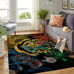 Harry Potter Area Rug Living Room Rug Home Decor Hogwarts Movie Ofd 19122313