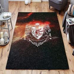 Harry Potter Gryffindor Area Rug Living Room Rug Home Decor Movie Ofd Hp012