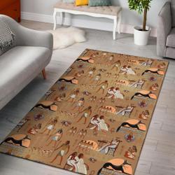 Green Frog Water Lily Rug Living Room Rug Home Decor