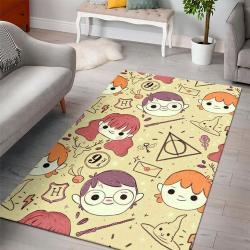 Harry Potter Movies Collection Area Rugs Living Room Carpet Floor Deco V1