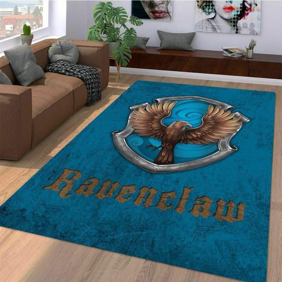Harry Potter Ravenclaw Area Rug Living Room Rug Home Decor Movie Ofd Hp04
