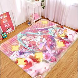 Hatsune Miku Anime 1 Area Rug Living Room And Bed Room Rug Rug Regtangle Carpet Floor Decor Home Decor