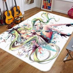 Hatsune Miku Anime 10 Area Rug Living Room And Bed Room Rug Rug Regtangle Carpet Floor Decor Home Decor