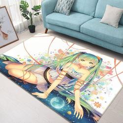 Hatsune Miku Anime 20 Area Rug Living Room And Bed Room Rug Rug Regtangle Carpet Floor Decor Home Decor