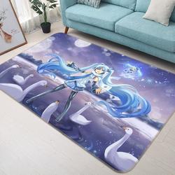 Hatsune Miku Anime 22 Area Rug Living Room And Bed Room Rug Rug Regtangle Carpet Floor Decor Home Decor
