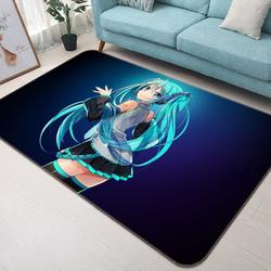Hatsune Miku Anime 29 Area Rug Living Room And Bed Room Rug Rug Regtangle Carpet Floor Decor Home Decor