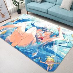 Hatsune Miku Anime 30 Area Rug Living Room And Bed Room Rug Rug Regtangle Carpet Floor Decor Home Decor