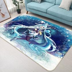 Hatsune Miku Anime 44 Area Rug Living Room And Bed Room Rug Rug Regtangle Carpet Floor Decor Home Decor