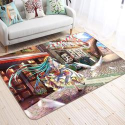 Hatsune Miku Anime 46 Area Rug Living Room And Bed Room Rug Rug Regtangle Carpet Floor Decor Home Decor