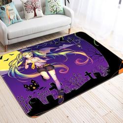 Hatsune Miku Anime 49 Area Rug Living Room And Bed Room Rug Rug Regtangle Carpet Floor Decor Home Decor
