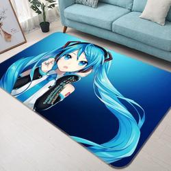 Hatsune Miku Anime 5 Area Rug Living Room And Bed Room Rug Rug Regtangle Carpet Floor Decor Home Decor