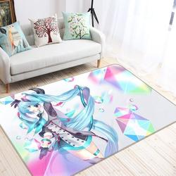 Hatsune Miku Anime 52 Area Rug Living Room And Bed Room Rug Rug Regtangle Carpet Floor Decor Home Decor