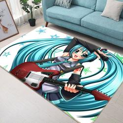 Hatsune Miku Anime 63 Area Rug Living Room And Bed Room Rug Rug Regtangle Carpet Floor Decor Home Decor