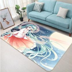 Hatsune Miku Anime 7 Area Rug Living Room And Bed Room Rug Rug Regtangle Carpet Floor Decor Home Decor