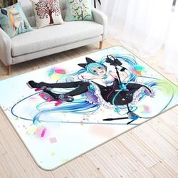 Hatsune Miku Anime 72 Area Rug Living Room And Bed Room Rug Rug Regtangle Carpet Floor Decor Home Decor